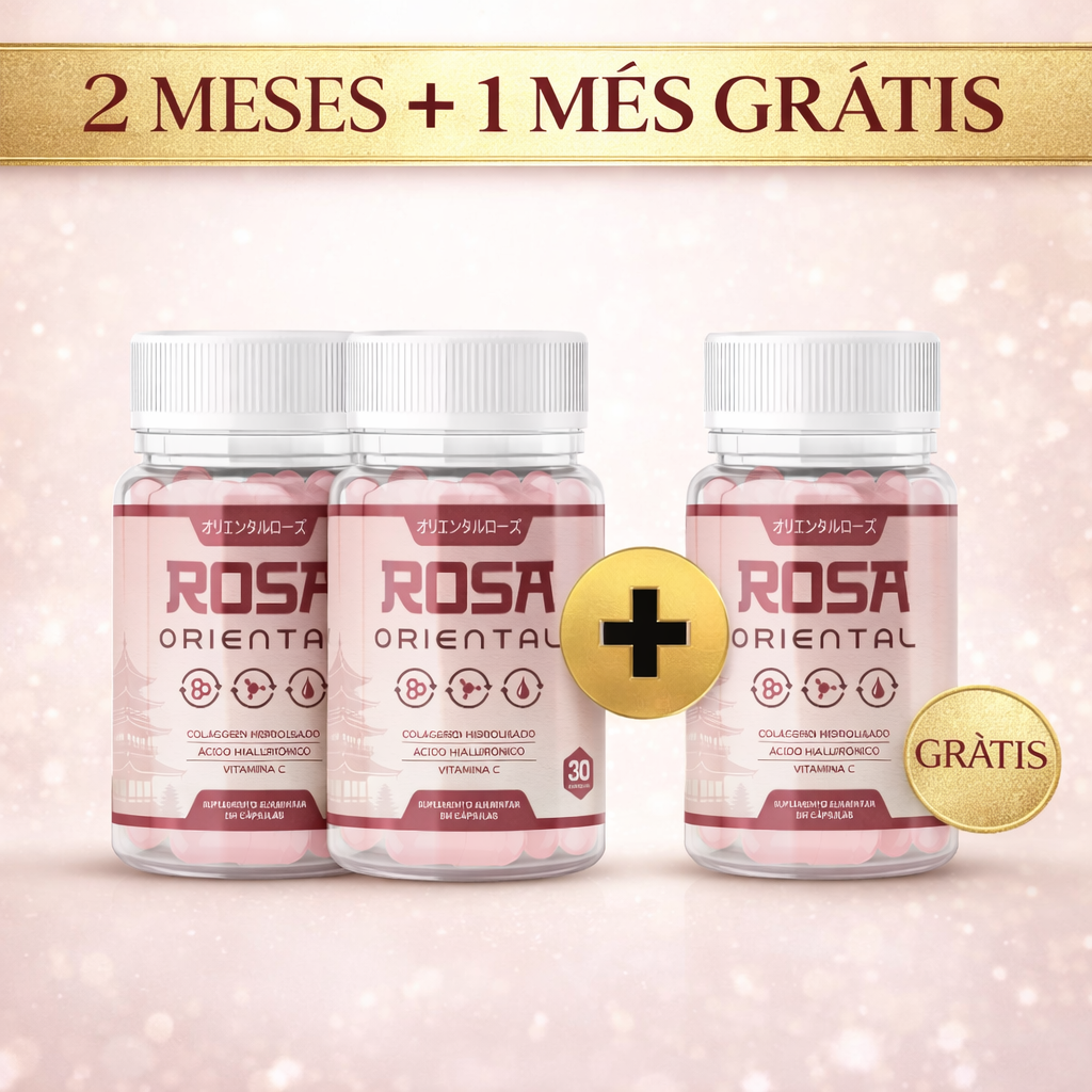Kit Rosa Oriental - 3 MESES